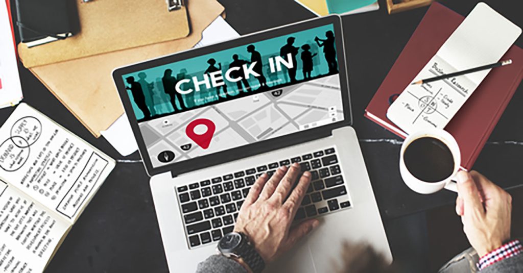 Check-In on Computer for Awake Overnight Staff